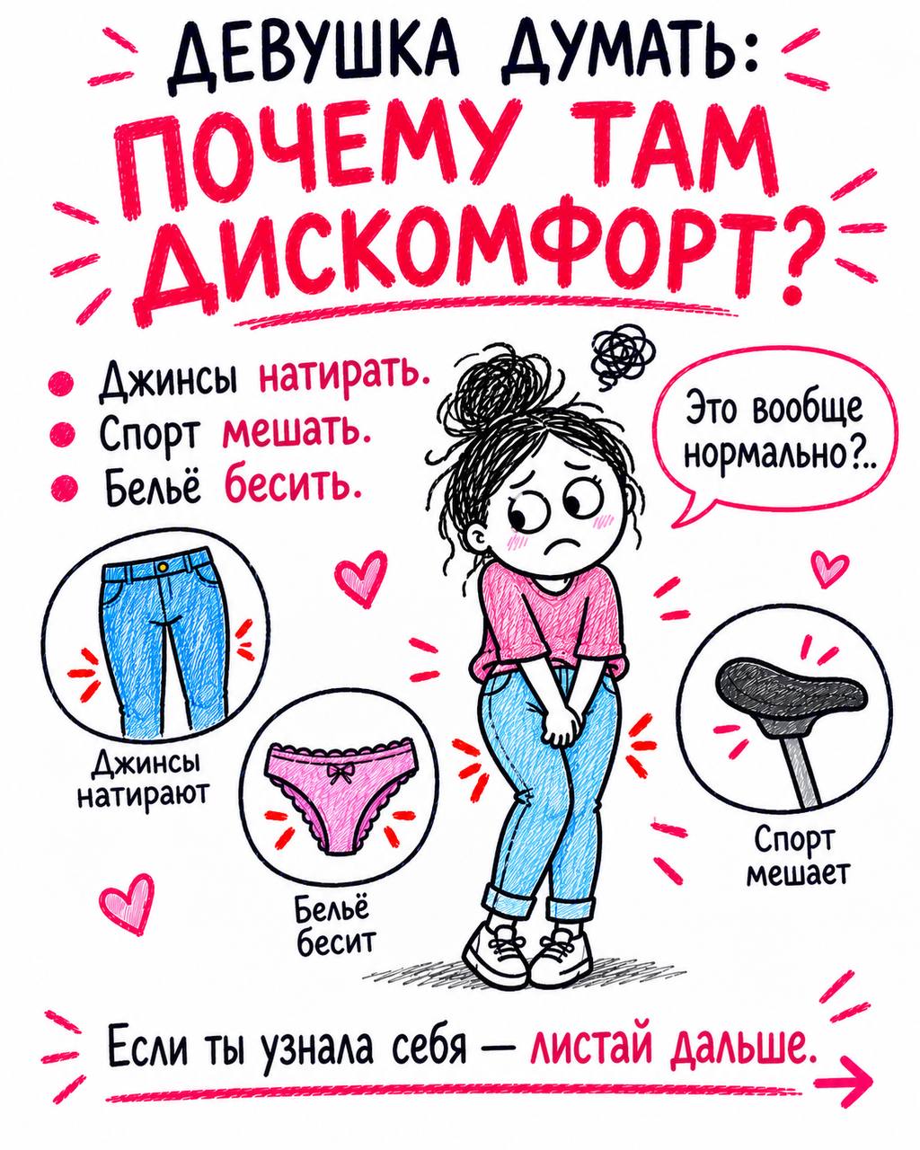 Почему там дискомфорт?, слайд 1 из 6